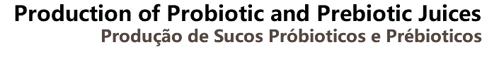 Production of Probiotic and Prebiotic Juices Produção de Sucos Próbioticos e Prébioticos 